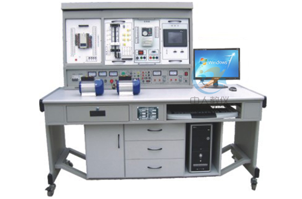 PLC、伺服驅(qū)動(dòng)、步進(jìn)驅(qū)動(dòng)、變頻調(diào)速、觸摸屏綜合實(shí)訓(xùn)裝置