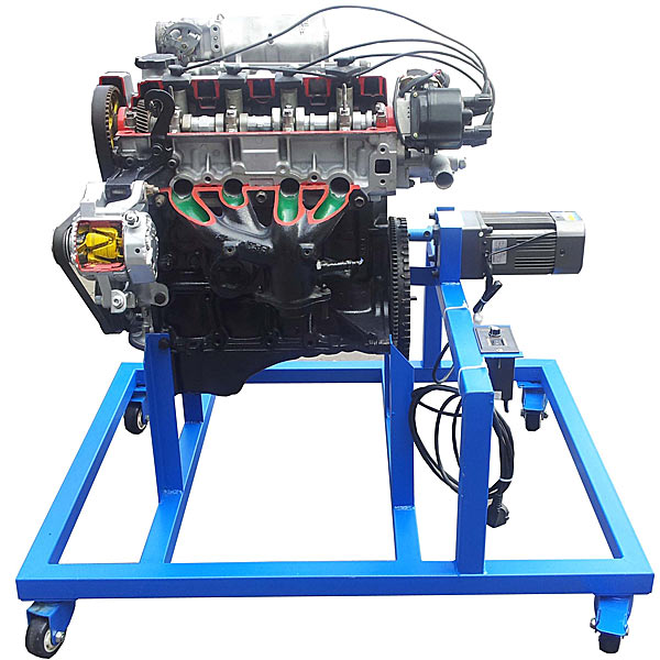 電控發(fā)動機(jī)解剖實(shí)訓(xùn)臺(圖1) 電控發(fā)動機(jī)解剖實(shí)驗(yàn)臺,完全混合式活性污泥實(shí)驗(yàn)裝置