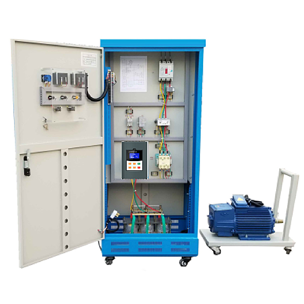 電機(jī)軟啟動線路實(shí)訓(xùn)裝置(圖1) 電機(jī)軟啟動線路實(shí)驗(yàn)裝置,氣體滅火模仿實(shí)驗(yàn)臺