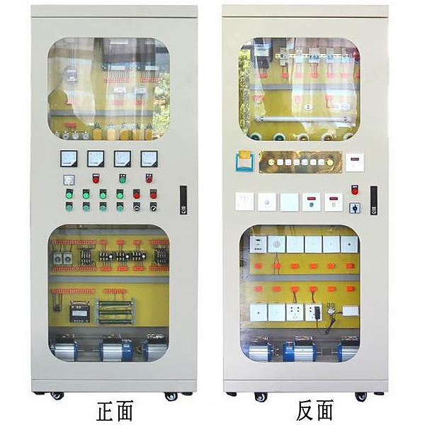 智能樓宇電氣控制線路實訓(xùn)臺(圖1) 智能樓宇電氣控制線路實驗臺,高壓器件構(gòu)造實驗裝置